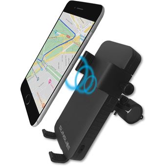 Support téléphone à induction pour vélo Cyclotron Noir