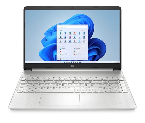 PC Portable HP 15S-Eq2058Nf 15,6" Amd Ryzen 7 16 Go Ram 512 Go SSD Argent Naturel