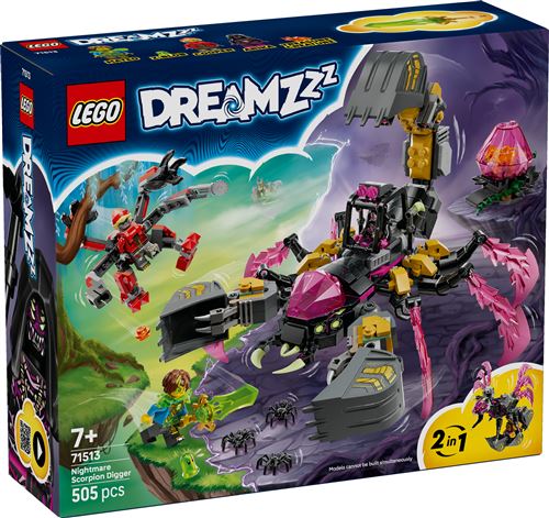 LEGO® DREAMZzz™ 71513 La pelleteuse scorpion des cauchemars