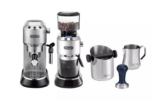 Machine À Expresso Delonghi Eckg6821.M Dedica Pack Barista 1350 W Argent