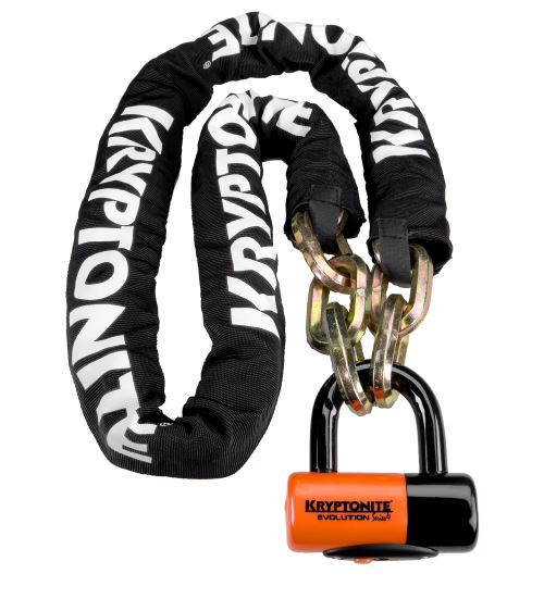 Kryptonite Evolution New York 1217 170 cm kettingslot met code beveiligingsniveau 10/10 zwart