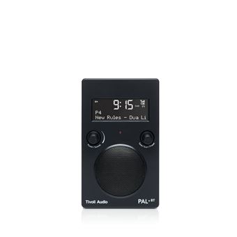 Radio portable sans fil Tivoli PAL+ BT Noir