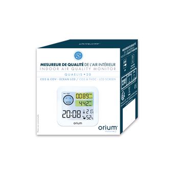 1 avis sur Mesureur de qualité de l'air intérieur Orium Quaelis 24 - Moniteur d'air