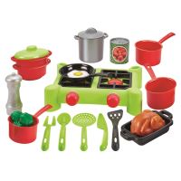 Jouets Ecoiffier Pack Drive 100% Chef - 20 Pièces Imitations Aliments - Fabriqué En France Dès 18 Mois
