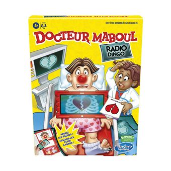 Jeu d'adresse Hasbro Gaming Docteur Maboul Radio Dingo
