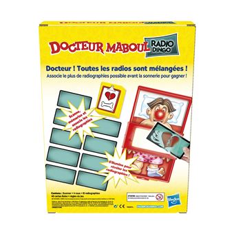 Jeu d'adresse Hasbro Gaming Docteur Maboul Radio Dingo