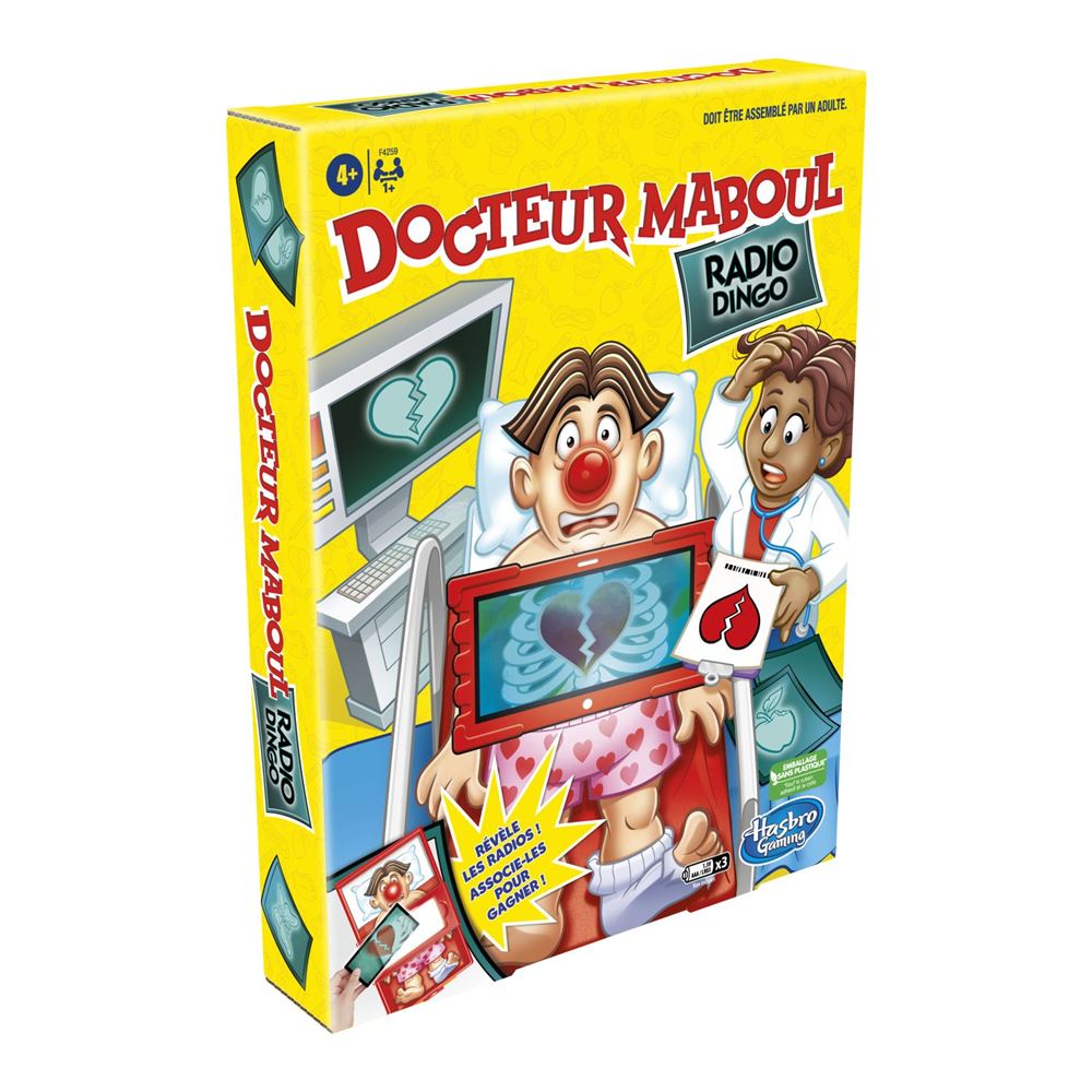 DOCTEUR MABOUL - Radio Dingo - Jeu de plateau pour enfants, dès 4 ans sur  marjanemall aux meilleurs prix au Maroc