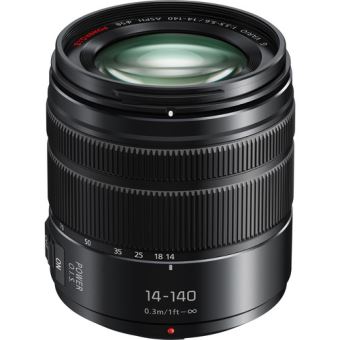 Objectif hybride Panasonic Lumix G Vario 14-140mm f/3.5-5.6 II
