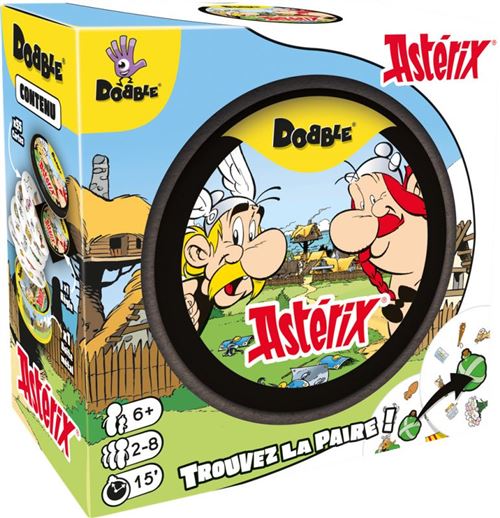 Boite de Jeu d'ambiance Asmodee Dobble Astérix