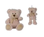 Animal en peluche Nicotoy Ours Beige 31 cm