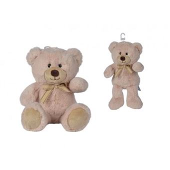 Animal en peluche Nicotoy Ours Beige 31 cm