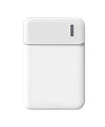 Batterie externe Muvit Powerbank 5000 mAh 2 port USB-A et 1 port USB-C Blanc