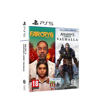 Compilation Assassin's Creed Valhalla + Far Cry 6 PS5