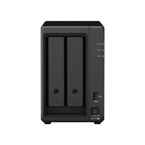 Serveur NAS Synology DiskStation DS723+ 2 baies 2 Go Noir