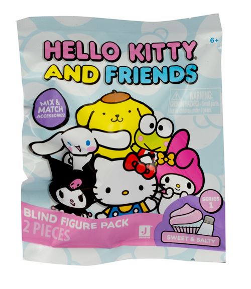 Hello Kitty Multicolore Figurine Sachet De 1 Personnage De 5 Cm Modèle Aléatoire