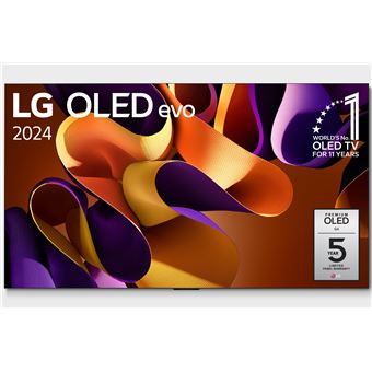 TV OLED Evo LG OLED55G4 139 cm 4K UHD Smart TV Noir et Argent - 1
