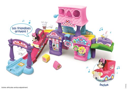 Playset Vtech TTB La Boutique de Minnie avec magi-camion