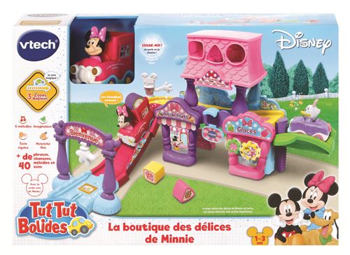 Vtech Disney Tut Tut Bolides Le cabriolet magique de Minnie