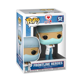 Figurine Funko Pop Heroes Front Line Worker Female 1