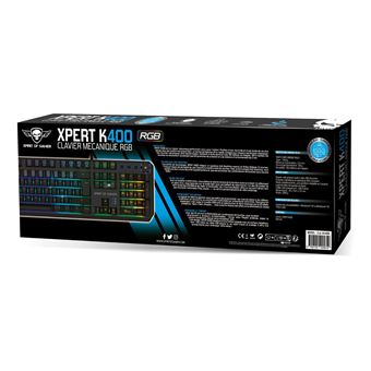 Clavier mécanique Spirit of Gamer RGB Xpert K400 Noir