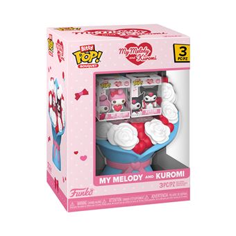 Figurines Funko Bitty Pop Bouquet Sanrio Valentines My Melody & Kuromi - 1