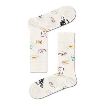 Chaussettes hautes et mi-bas Happy Socks Good Times Taille 41-46