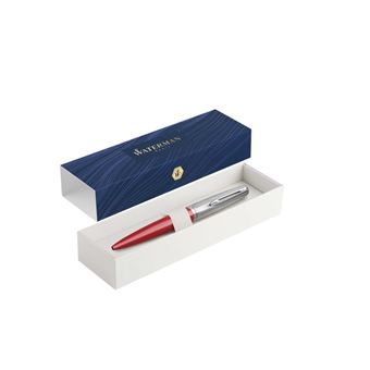 Stylo à bille Waterman Emblème CT pointe moyenne Rouge