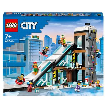 LEGO® City 60366 Le complexe de ski et d’escalade