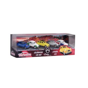 Pack De 5 Petites Voitures Majorette Majo Vintage Citroen 2cv
