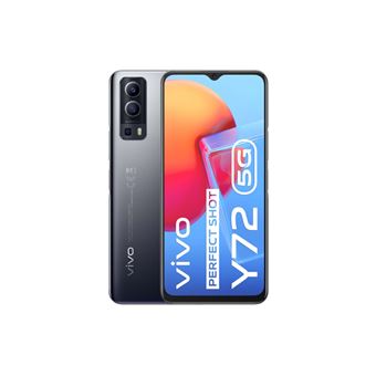 Smartphone Vivo Y72 6.58" Double nano SIM 5G 128 Go Noir LDU