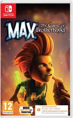 Max: The Curse of The Brotherhood Code in a box Nintendo Switch