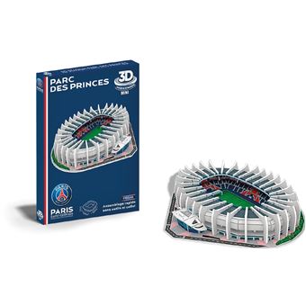 Puzzle 3D PSG Megableu - Parc Des Princes 111 Pièces - LED Intégrées - Sans Colle - Dès 7 Ans