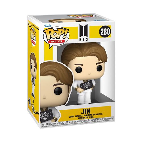 Figurine Funko Pop Rocks BTS Jin État correct - Funko reconditionné disponible sur Fnac