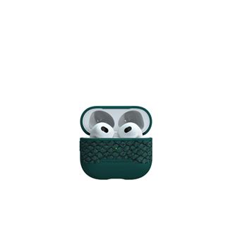 Etui Njord SL14092 pour AirPods 3 Vert sombre