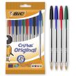 Lot de 10 stylos à bille Bic Cristal