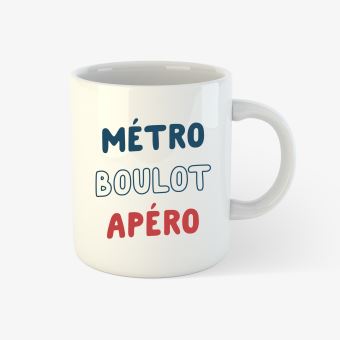 Mug Kapsul Métro boulot apéro