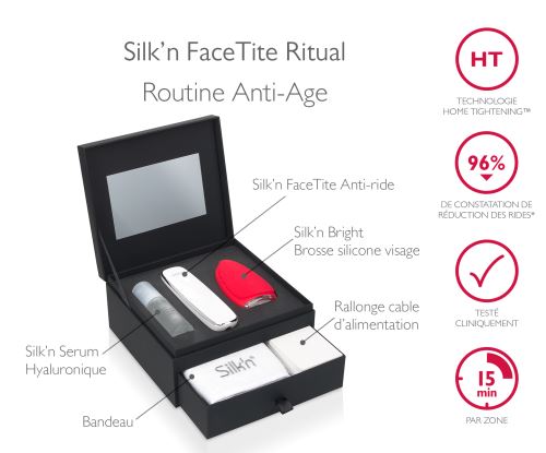 Appareil Anti Rides Silk'N Facetite Ritual 6 En 1