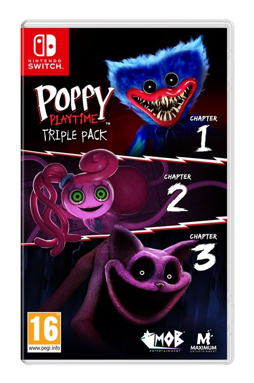 Poppy Playtime Triple Pack Nintendo Switch