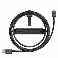 Nomad Powerbank Externe Batterij met Lightning Kabel 2800mAh Zwart