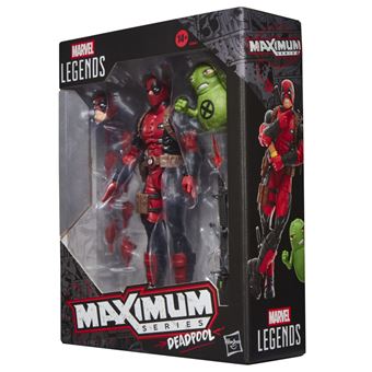 HASBRO MARVEL LEGENDS Back In Black Symbiote Deadpool Figurine 6" Neuve