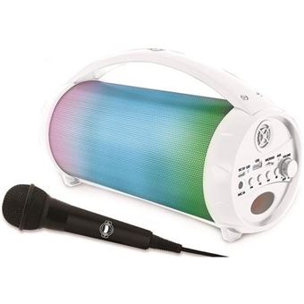 Enceinte Bluetooth Lexibook avec lumières et microphone