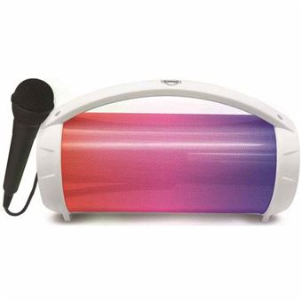 Enceinte Bluetooth Lexibook avec lumières et microphone