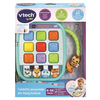 Tablette éducative Vtech Baby Sensorielle des Baby Loulous - 1