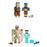 Pack de 2 Figurines Minecraft 8 cm Modèle aléatoire