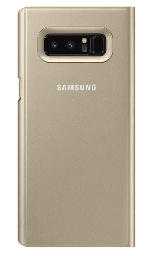 Gold Samsung Galaxy Note Led Cover Ef Zn950 Clear View