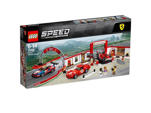 LEGO® Speed Champions 75889 Le stand Ferrari