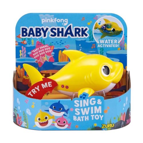 Jouet pour le bain Zuru Baby Shark Jaune