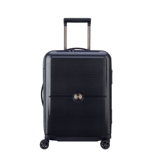Valise cabine Delsey Turenne Slim 4 roues 55 cm Noire