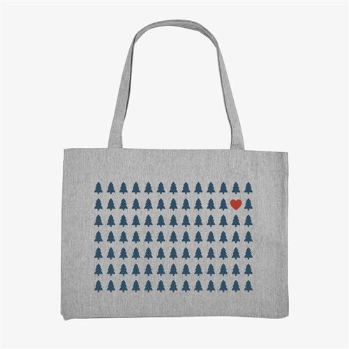 KAPSUL TOTE BAG XXL - SAPIN PATTERN