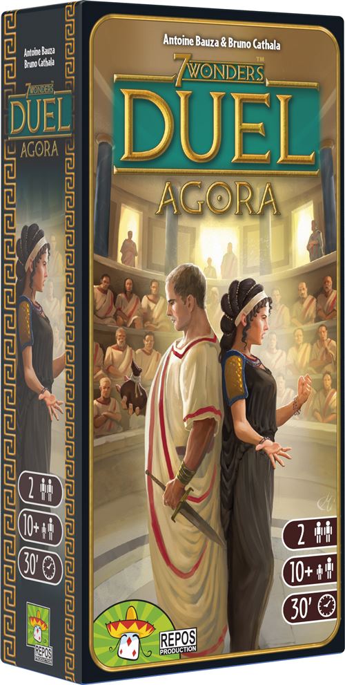 Jeu de stratégie Asmodee 7 Wonders Duel Agora État correct - Asmodee reconditionné disponible sur Fnac